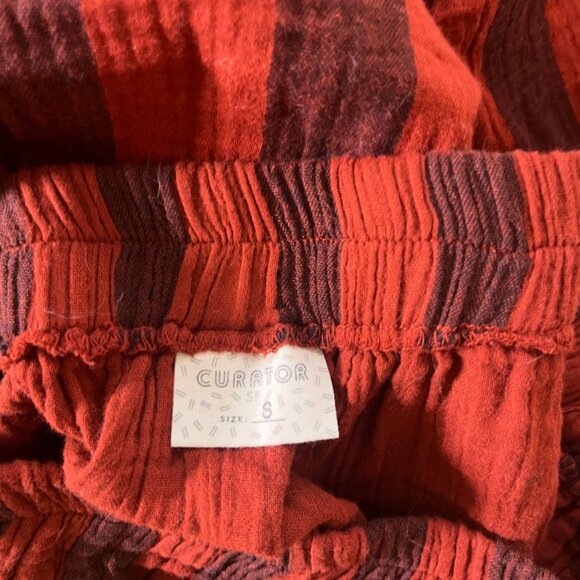 Jessie Skirt Curator SF - Brick / Black stripe - size Small - Picture 5 of 5